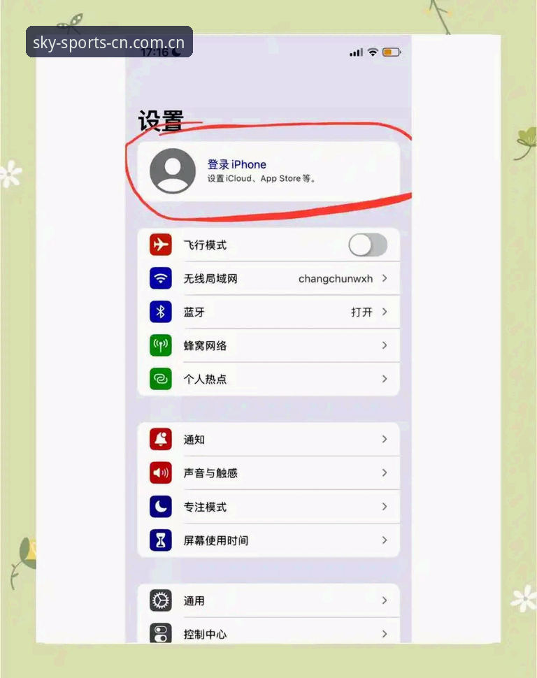 苹果端天空体育焕新登录功能详解